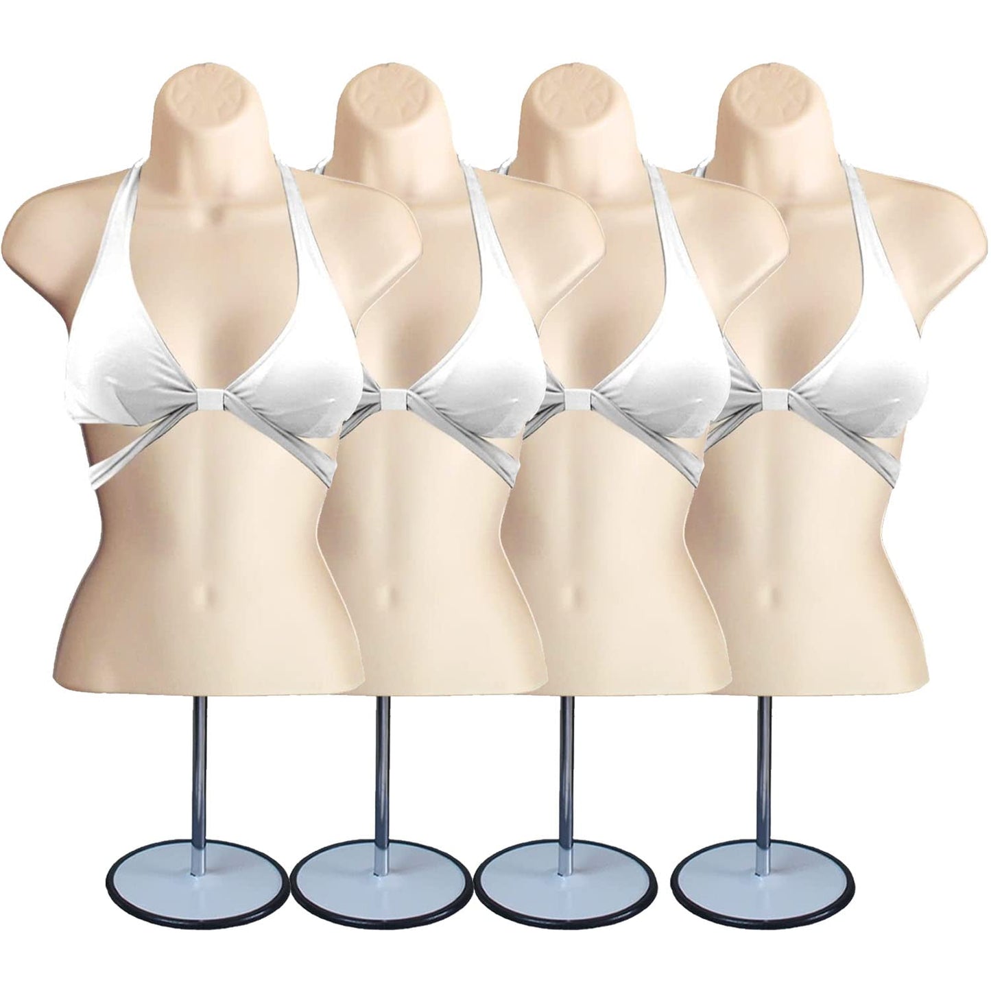 DisplayTown Female Mannequin Torso for Clothing Display Needs