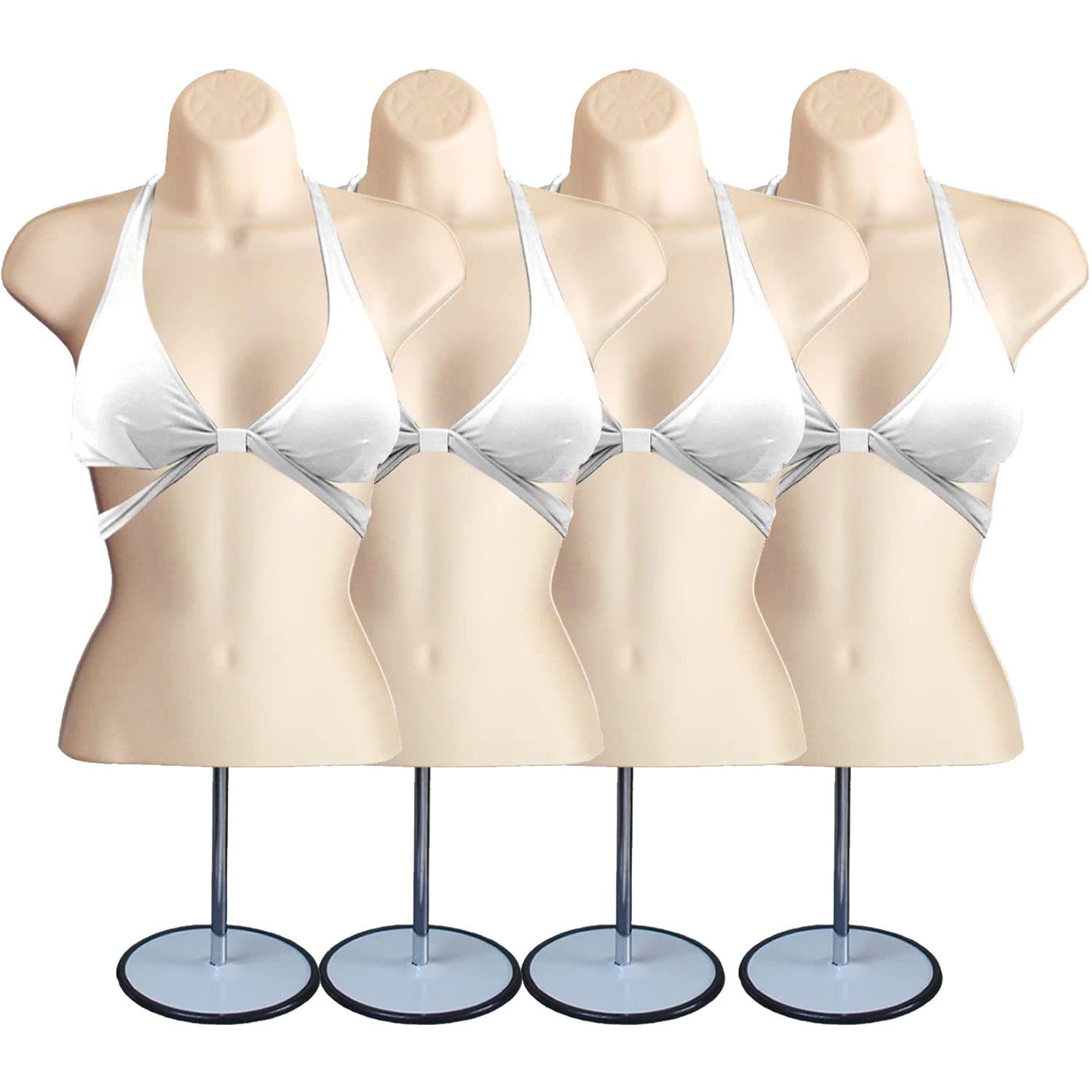 DisplayTown Female Mannequin Torso for Clothing Display Needs
