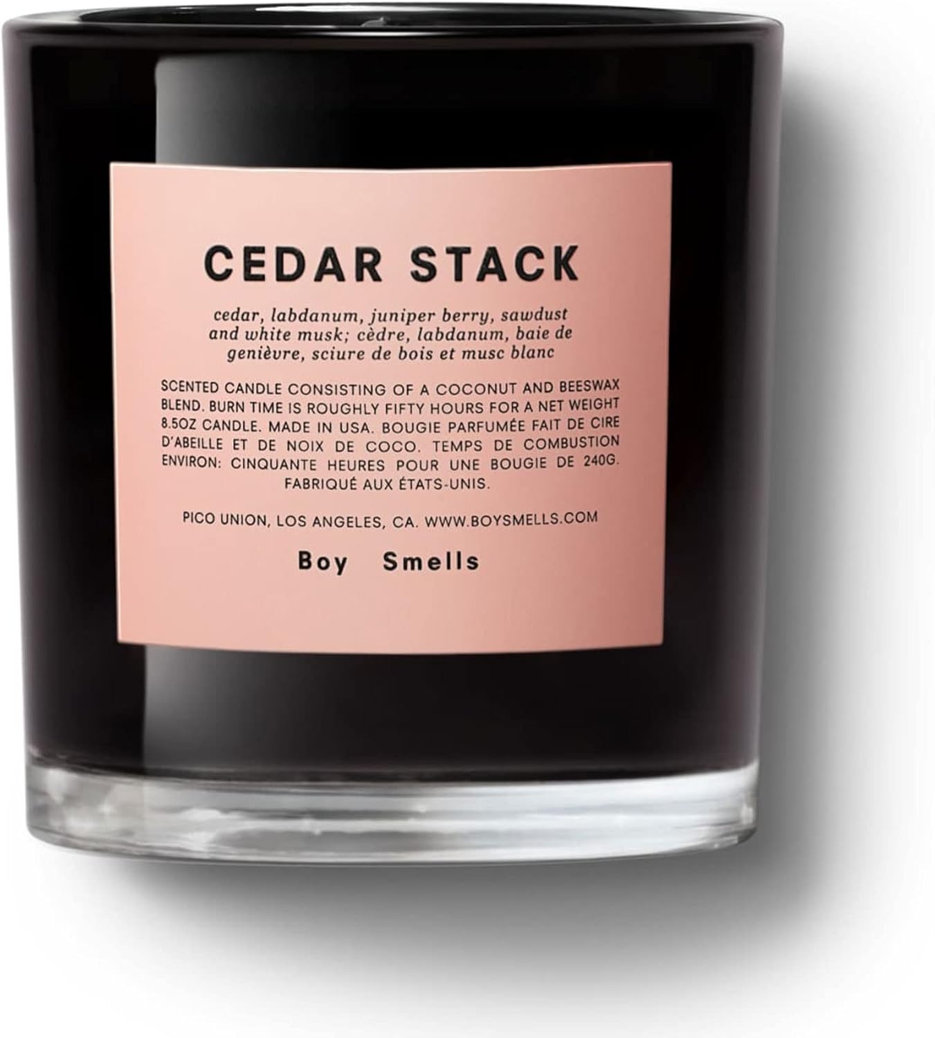 Boy Smells Cedar Stack Scented Candle for Aromatherapy Bliss