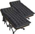 LILYPELLE Folding Camping Cot XXL - Heavy Duty Portable Bed