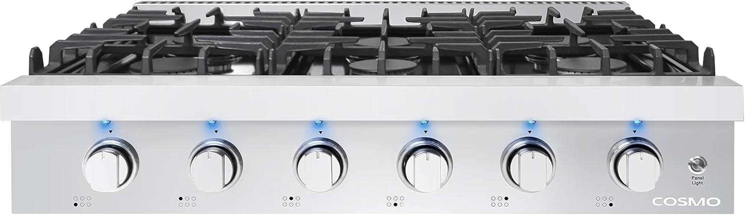 COSMO COS-GRT366 36 inch Slide-In Counter Gas-Cooktop Review