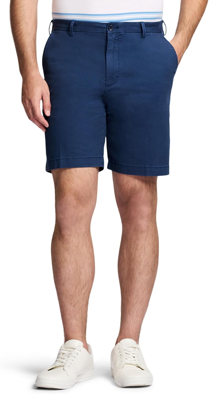 IZOD Men's Saltwater Chino Shorts for Casual Comfort and Style