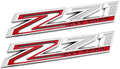 Z71 Off Road Emblems Side Decals 2pack - Chrome Red Upgrade