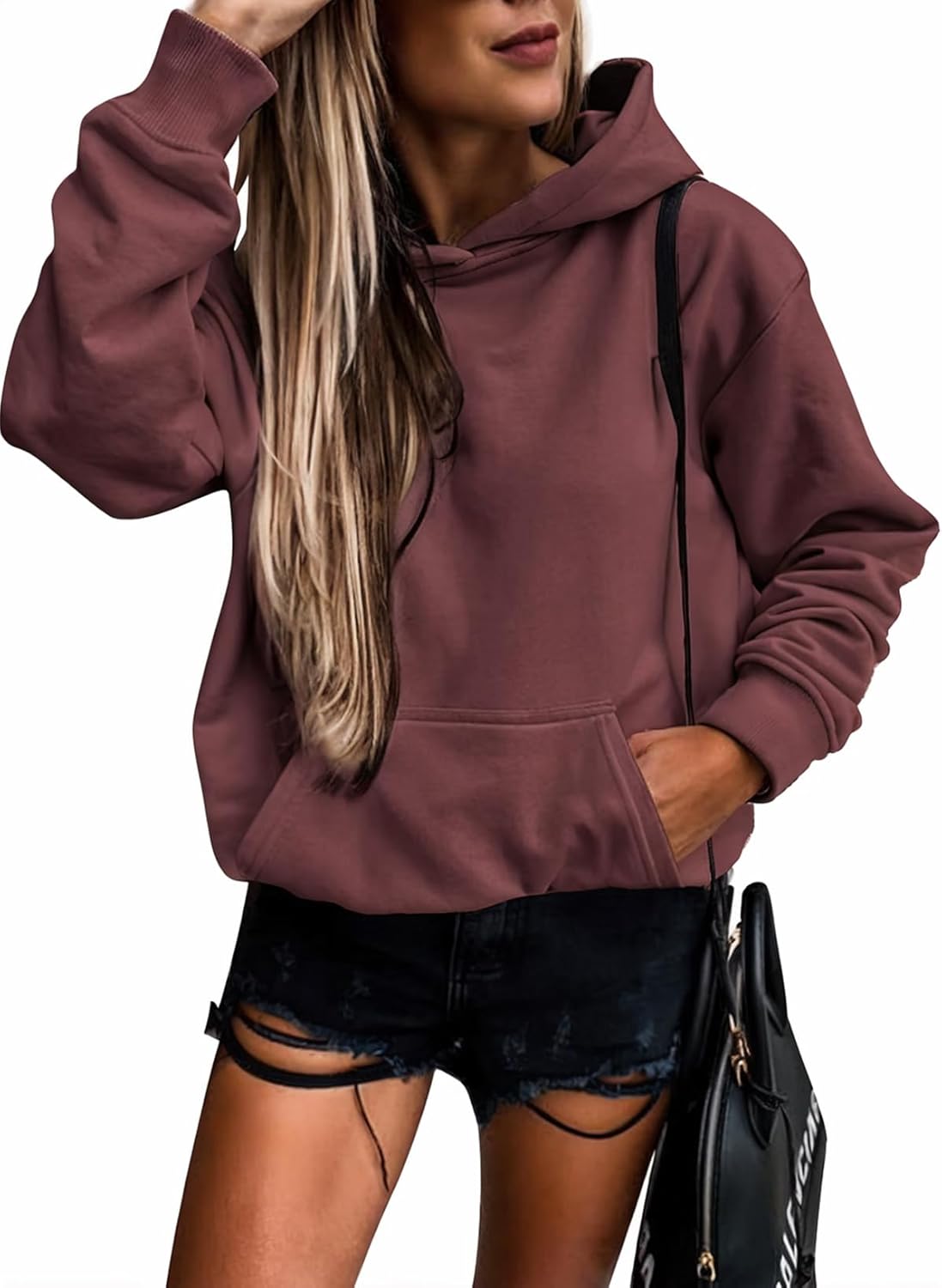 SHEWIN Women's Casual Hoodies Lightweight Pullover Tops Review
