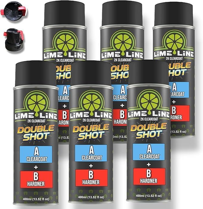 LiME LiNE High Gloss 2K Clearcoat Spray for Automotive Finish