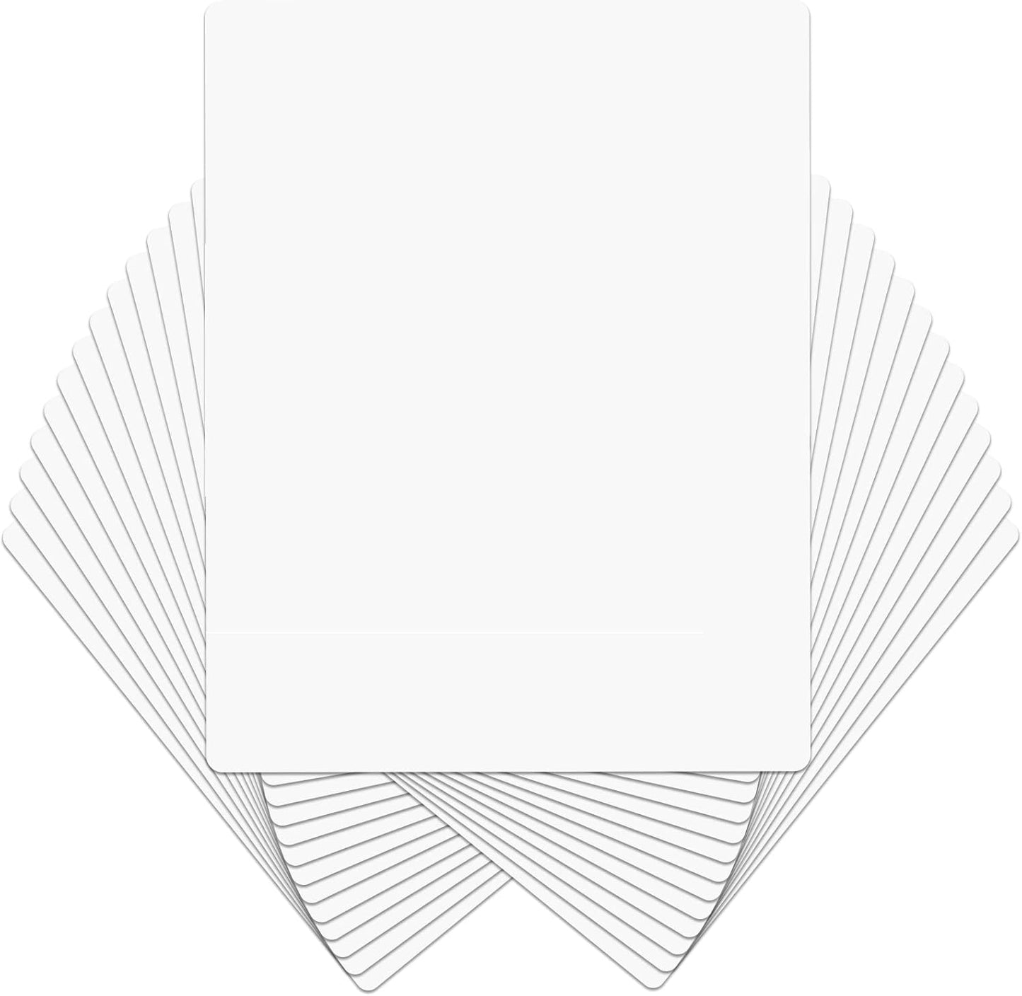 Double Sided Dry Erase Lapboards for Classroom Use - 32 Pack