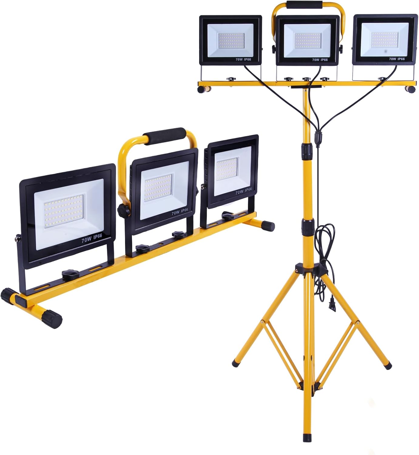 21000 Lumen Work Lights with Stand for Ultimate Illumination