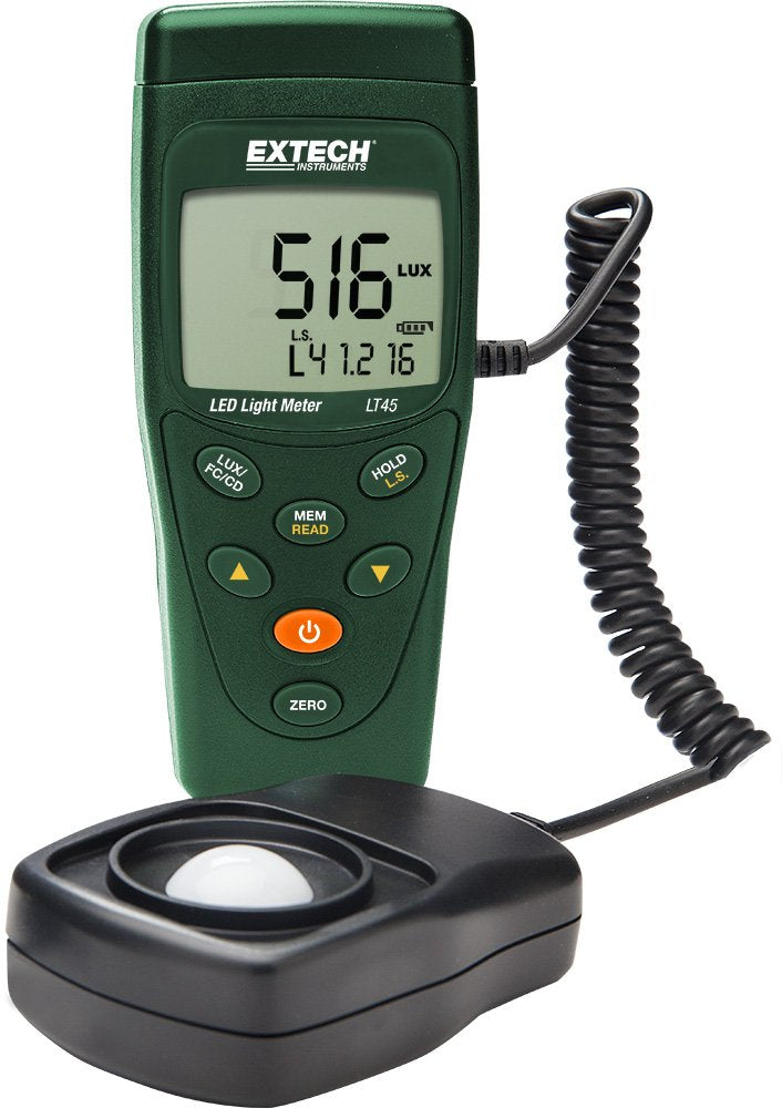 Extech LT45 LED Light Meter for Accurate Light Measurements