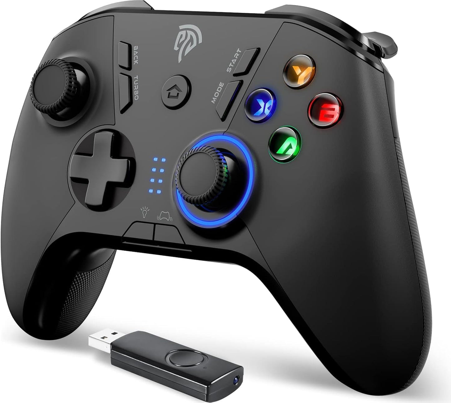 EasySMX Wireless Gamepad: Dual Vibrate, 14-Hour Battery