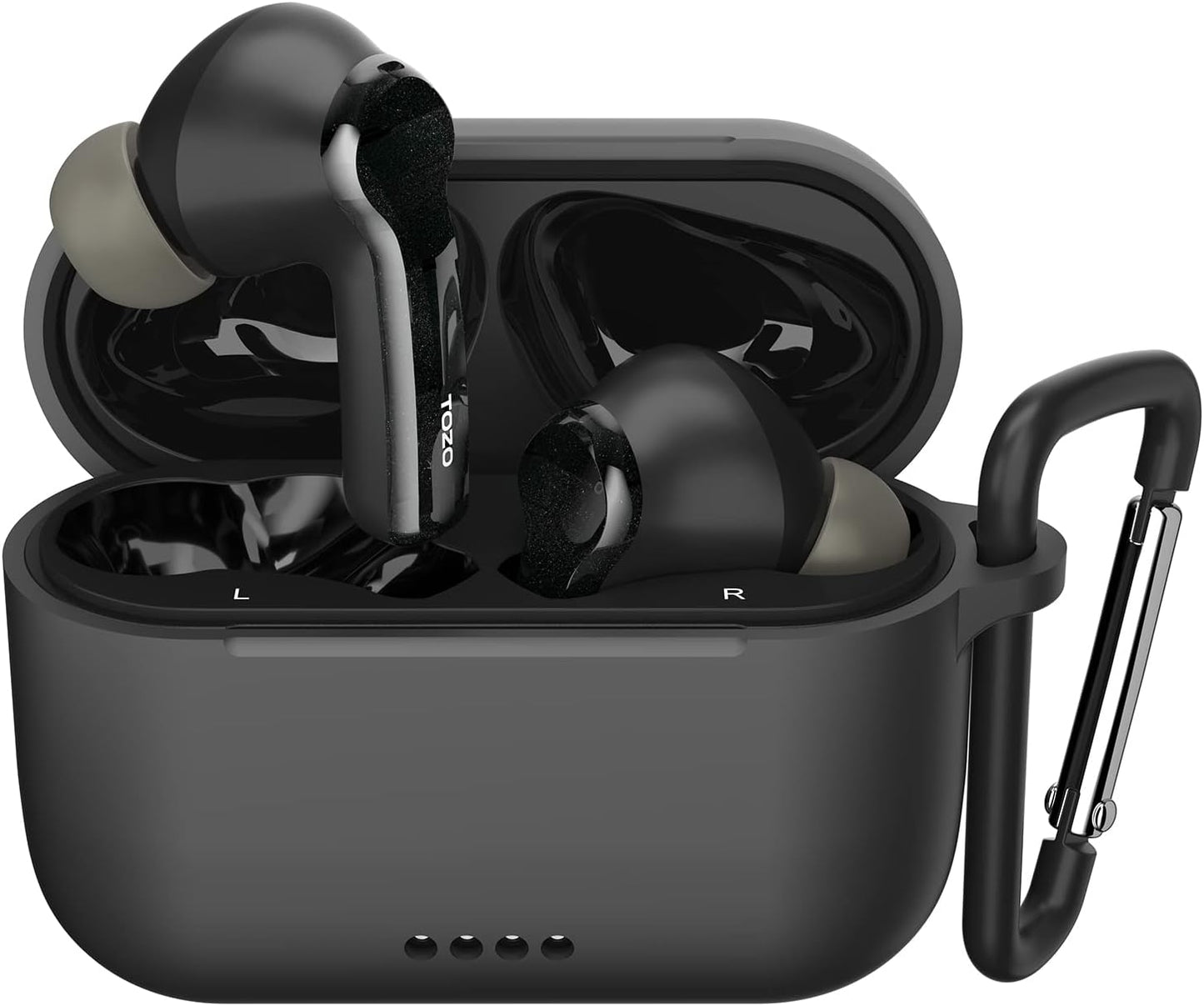 Shockproof Silicone Case for TOZO NC2 Earbuds