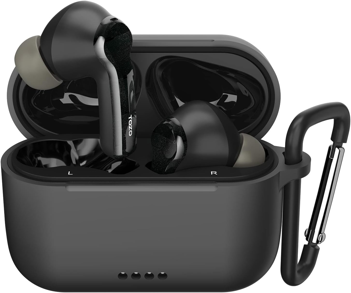 Shockproof Silicone Case for TOZO NC2 Earbuds