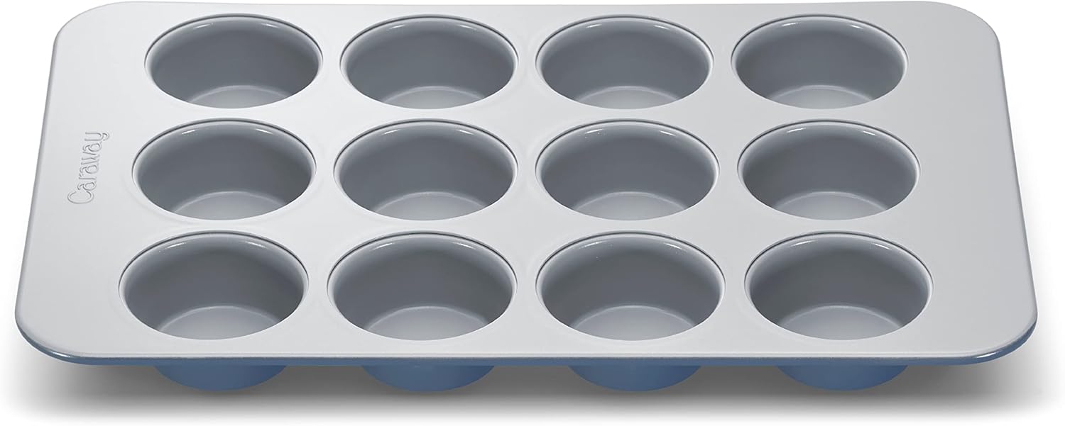 Caraway Non-Stick Ceramic Muffin Pan for Perfect Baking