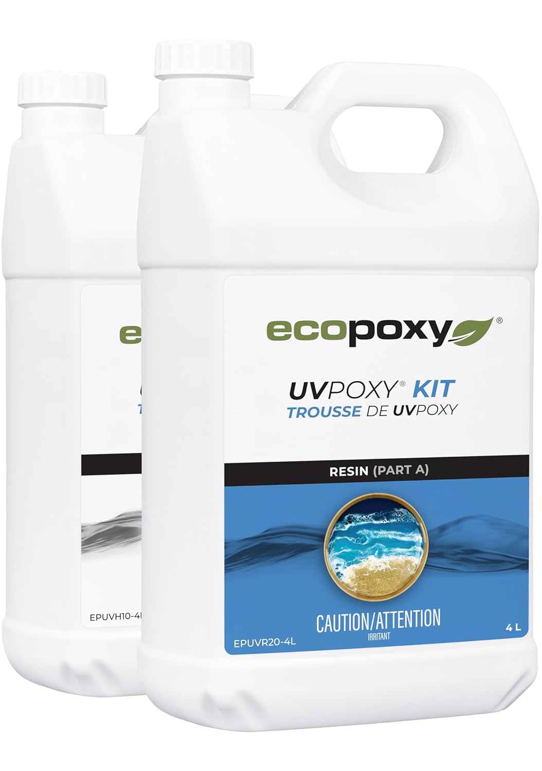 UVPoxy Table Top Coating & Art Epoxy Resin Kit - Fast-Curing