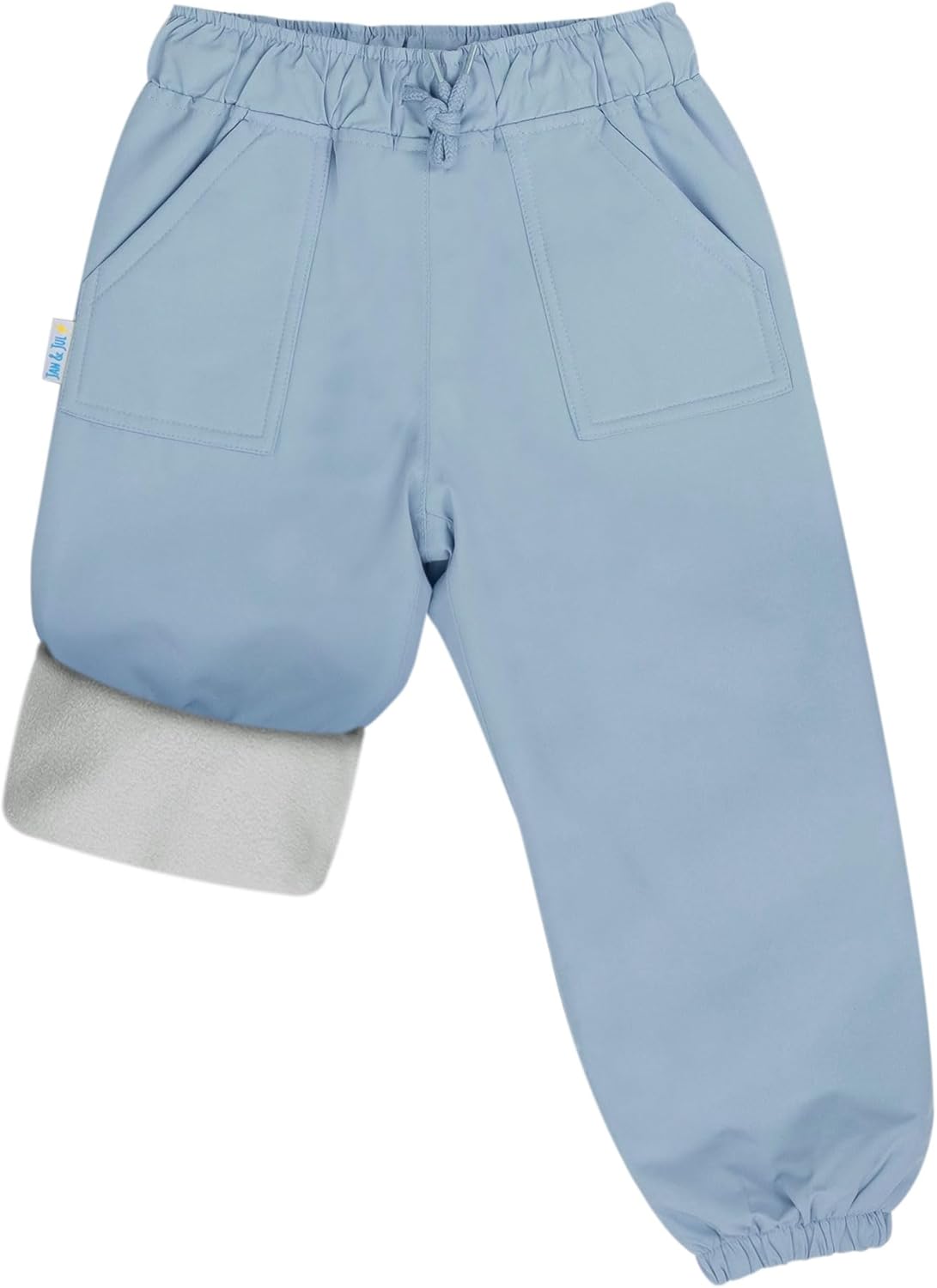 Waterproof Fleece Lined Snow and Rain Pants for Kids Comfort