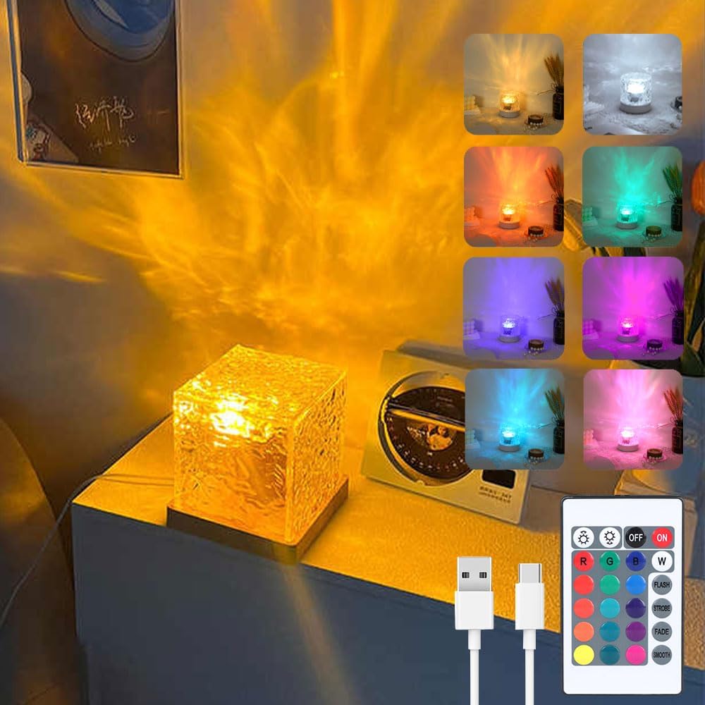 Ocean Wave Ambient Night Light - Remote Control