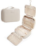 Toiletry Bag with Hanging Hook - Compact 4-Compartment Travel