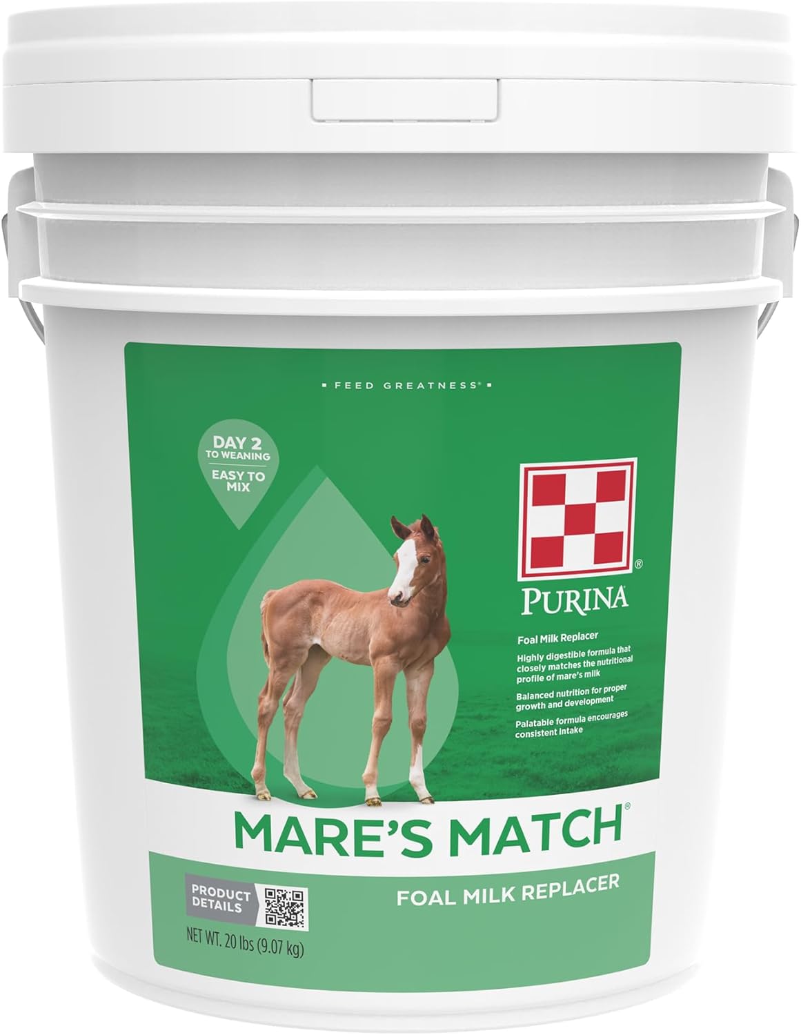 Mare's Match Foal Milk Replacer for Horses - Balanced Nutrition