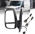 Driver Side Mirror Compatible with 2015-2025 Ford Transit - Direct Fit