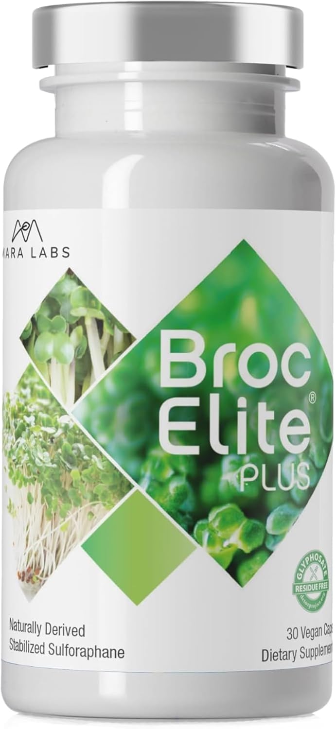 BrocElite Broccoli Supplement with Stabilized Sulforaphane Extract