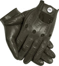 GSG Men Genuine Leather Sheepskin Driving Gloves Black - Touchscreen