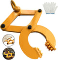 6090lbs Pallet Puller Clamp Heavy Duty Single Scissor - Bigger 8in Jaw