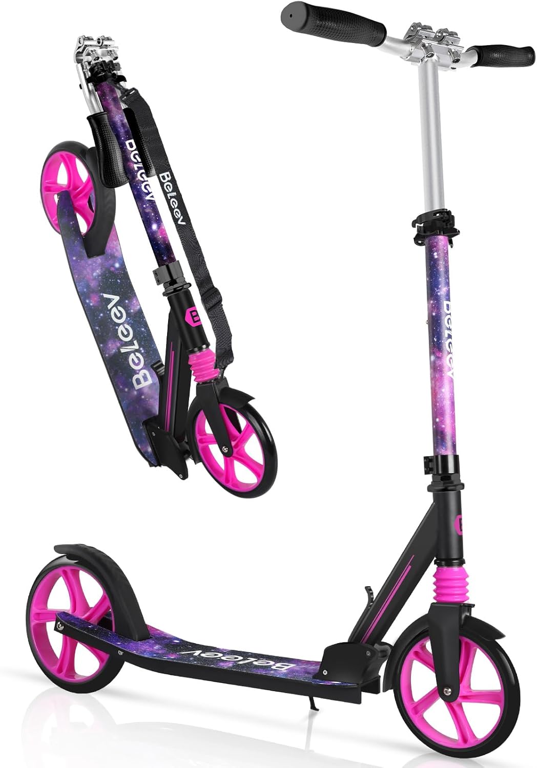BELEEV V5 Scooters for Kids and Adults with Adjustable Features