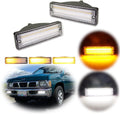 GTINTHEBOX 1988-1997 Nissan D21 Hardbody Front Turn Signal DRL - Clear