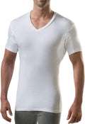 Men's Sweatproof Undersirt Slim Fit V Neck T-Shirt - Sweat Defense TEE