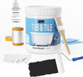 DWIL Tub and Tile Refinishing Kit - Quick-Dry Semi-Gloss Black
