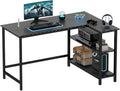 50 Inch Gaming Desk with Shelves - Home Office Essential