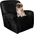 Leather Like Recliner Chair Covers Heavy Duty - 4 Piece Slipcover Set
