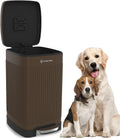 PAWZIDEA Dog Poop Trash Can Outside - 5.3 Gallon Odor Control