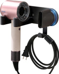 Hair Dryer Holder Wall Mounted Magnetic - Slim Aluminum Organizer