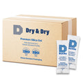 Dry & Dry 3 Gram Silica Gel Packets [5000 Packets] - Reusable Tyvek