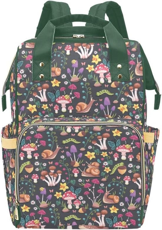 Witchy Diaper Bag with Adjustable Straps for Newborn Gifts