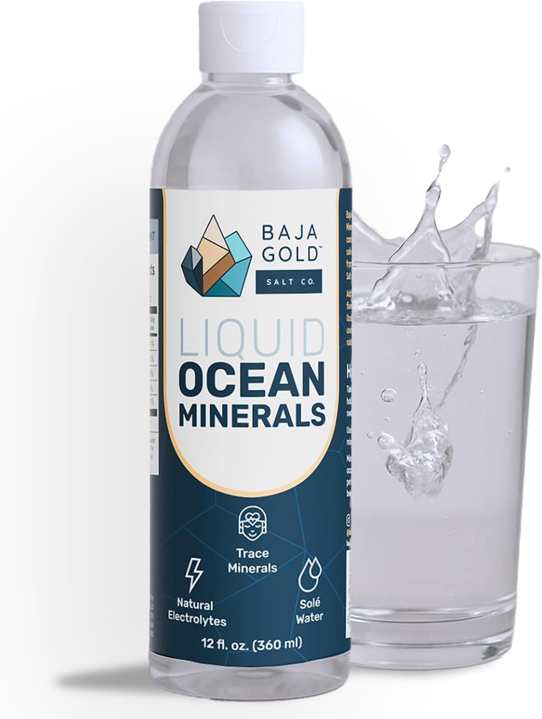 Baja Gold Liquid Trace Mineral Drops for Water & Food Use