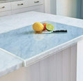 Clear Cutting Board for Kitchen with Lip - 24 in x 18 in