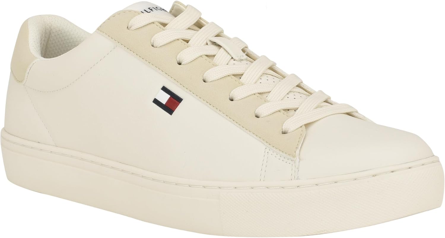 Tommy Hilfiger Brecon: Stylish Round Toe Lace-Up Sneakers