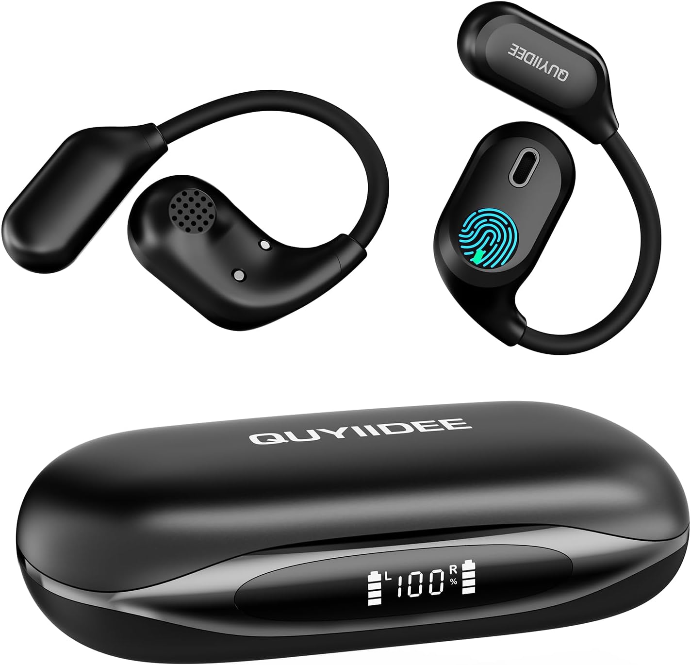 Open Ear Headphones with Bluetooth 5.4 and 40H Playback Time