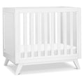 Mini Crib in White - DaVinci Otto 3-in-1 Convertible with 4ft Mattress