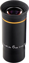 SVBONY 6mm 66 Degree Telescope Eyepiece - Wide Angle HD View