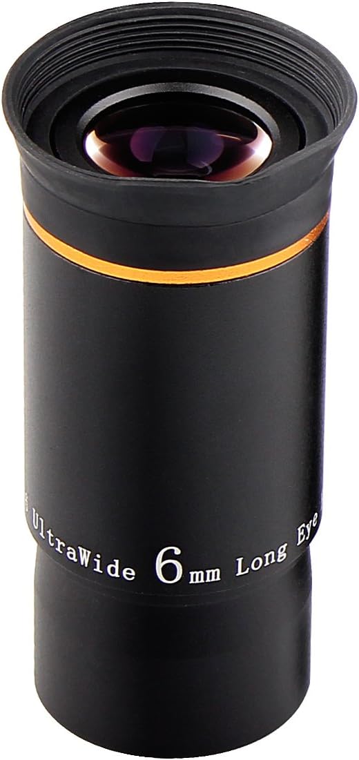 SVBONY Telescope Eyepiece 66 Degree Ultra Wide Angle 6mm