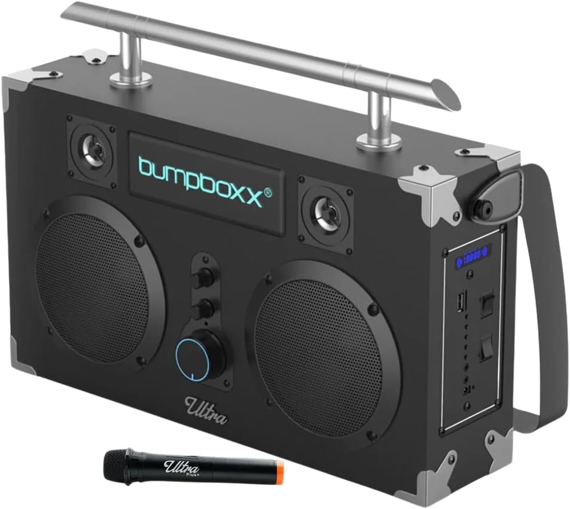 Bumpboxx Bluetooth Boombox Ultra Plus - Ultimate Portable Speaker