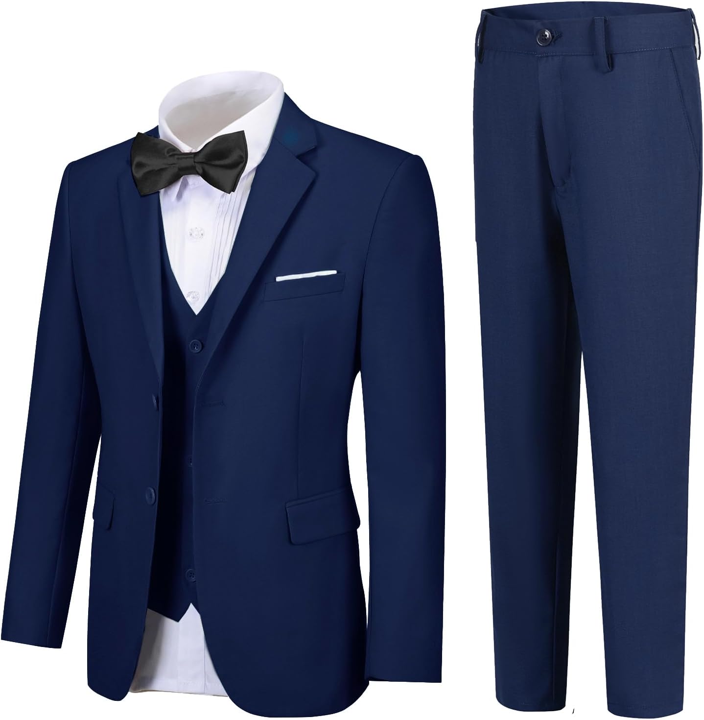 Boy Suits 5 Pieces Formal Suit Set for Kids Dress Events
