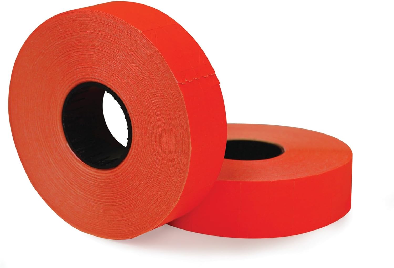Vibrant Red Price-Marking Labels - 1,750 Labels x2 Rolls