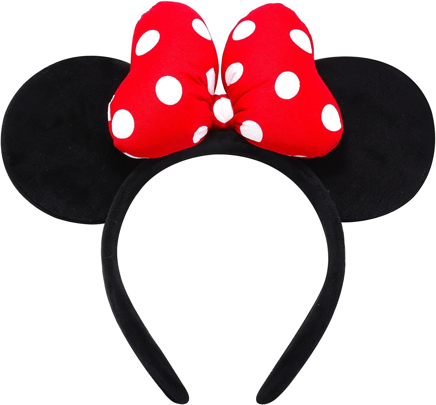 Chic Polka Dot Mouse Ears Headband for Women