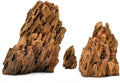 Natural Dragon Rock Mixed Sizes Decorative Aquarium Rocks - 10lb Extra