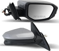 Passenger Side Mirror Compatible with 2016-2021 Civic Sedan/Coupe