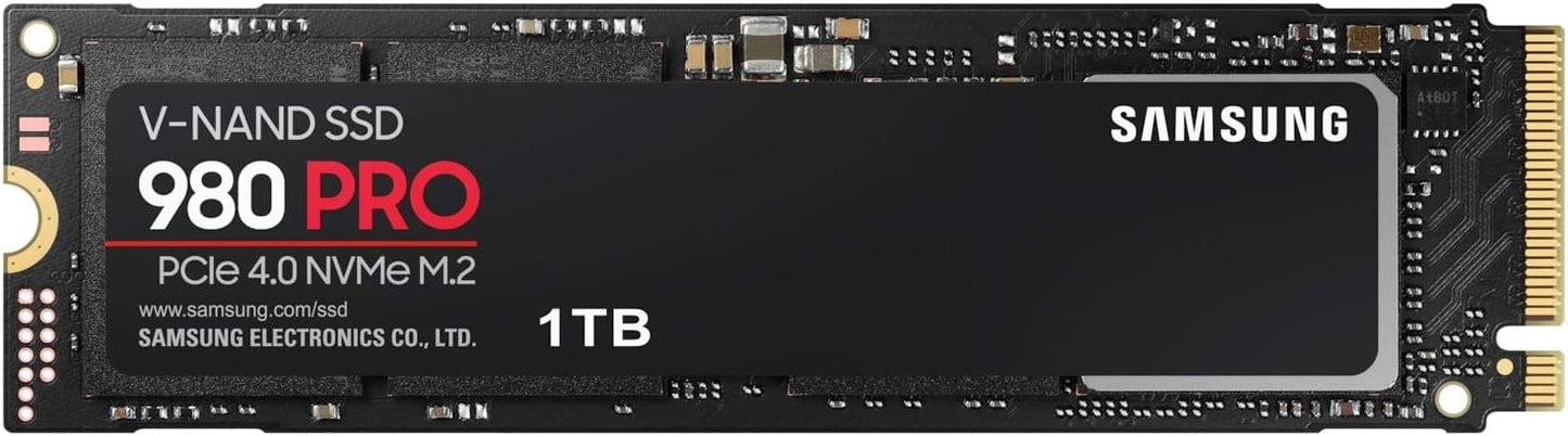 Samsung 980 PRO 1TB PCIe 4.0 NVME M.2 SSD for Gamers