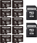 16GB Micro SD Card 10-Pack - Full HD, Fast 85MB/s Read
